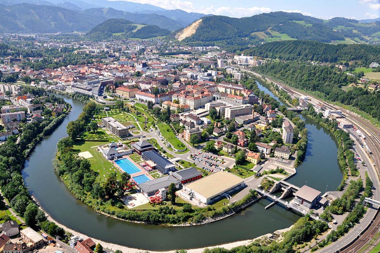 Auszeit Steiraland 7 Mit Ueberdachten Balkon Und Parkplatz Leoben (Styria) Exterior foto